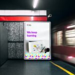 Subway poster: We keep learning
