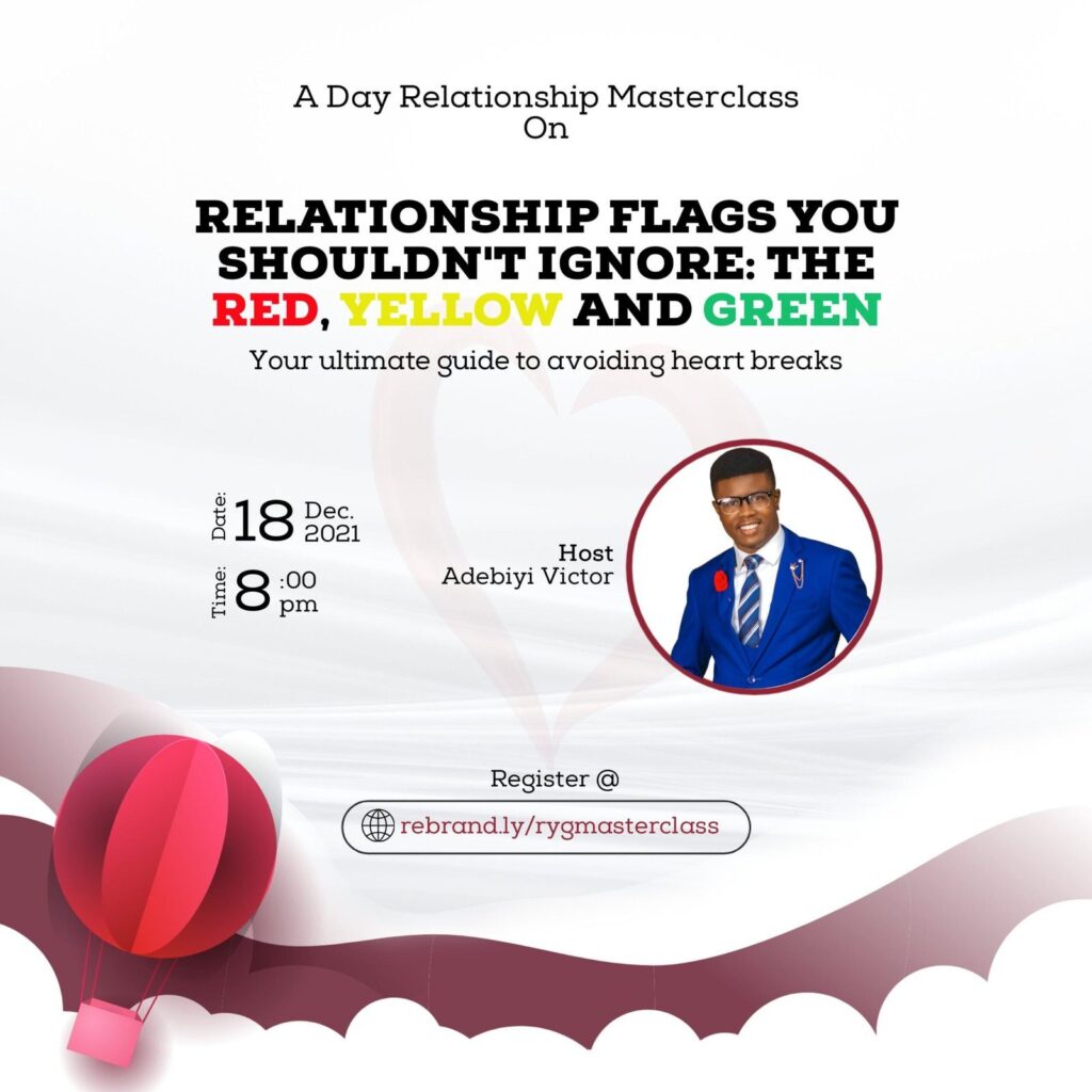 Relationship masterclass poster
