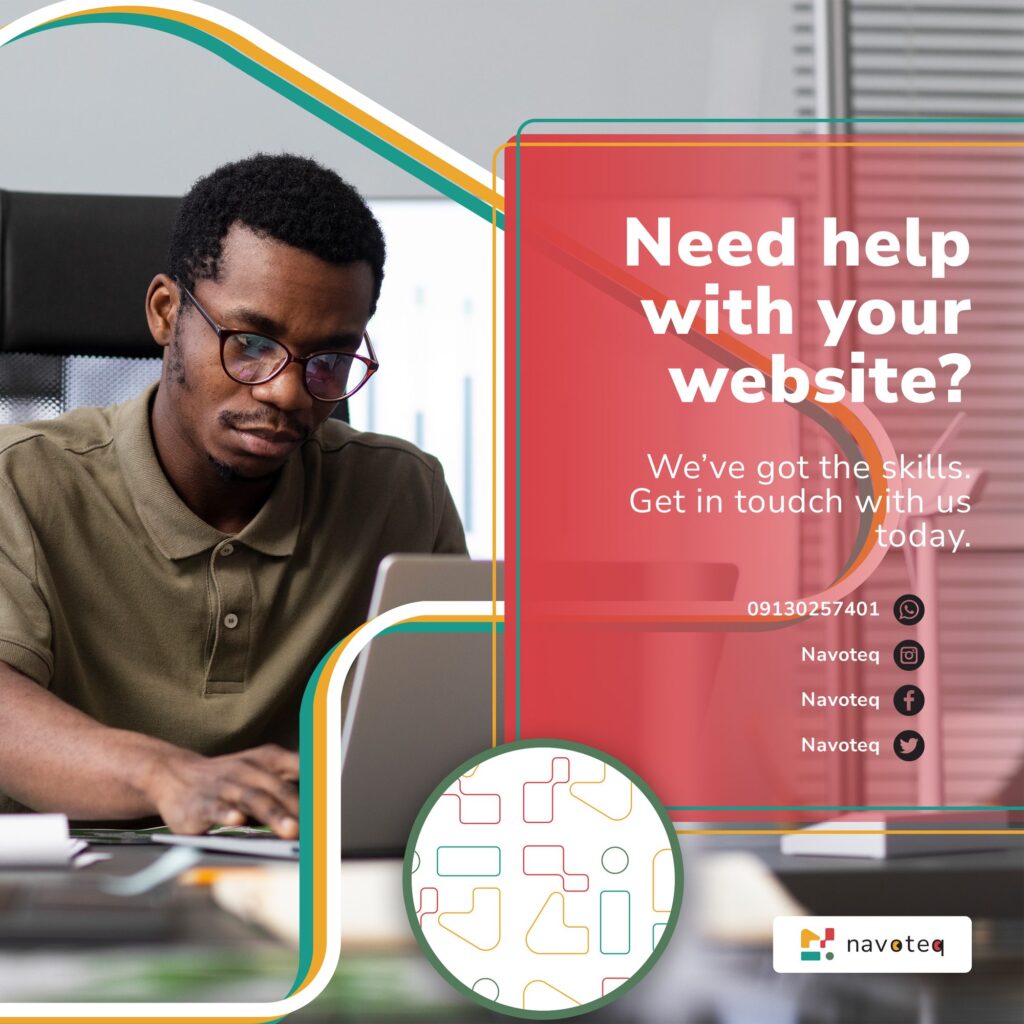 Need help with your website? post