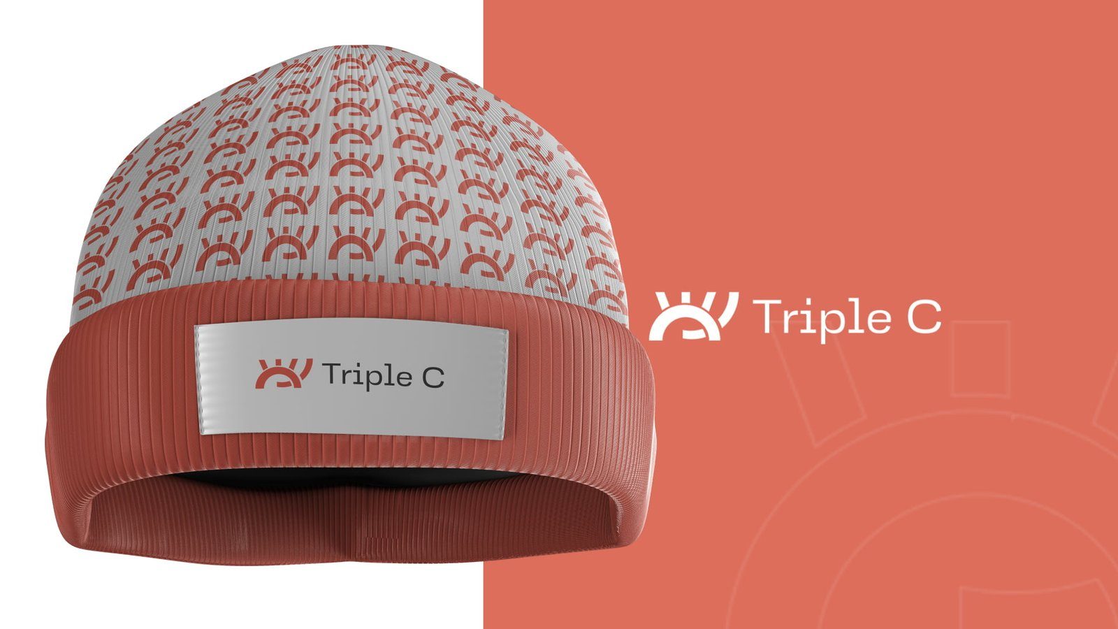 Branded beanie
