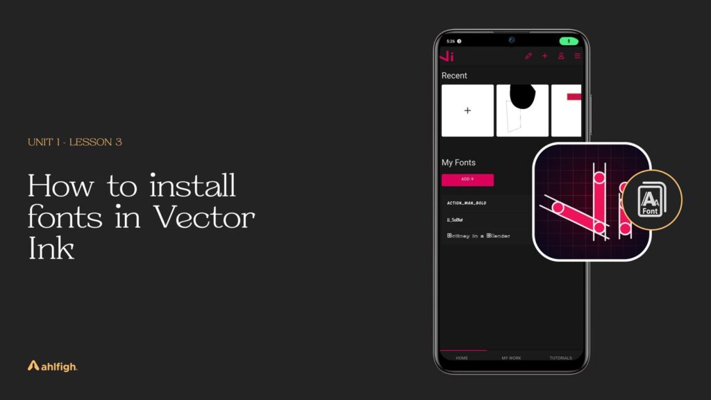 Installing fonts